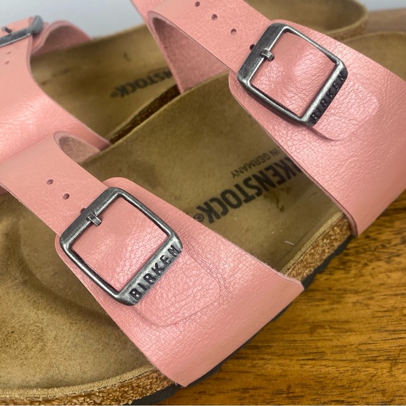 Birkenstock Sydney NARROW Women’s 40, size 9 US Graceful Old Rose Color EUC - Picture 2 of 7